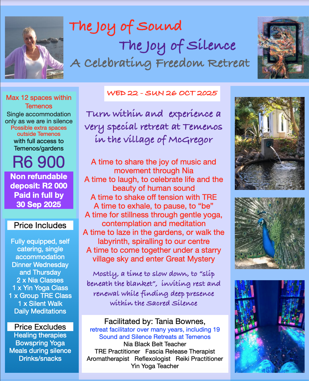 The joy of Sound retreat